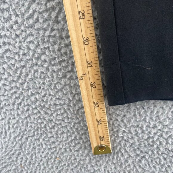 Chicos Pants Womens 1.5 US 10 Black Straight Leg Trouser Stretch Office Career - Picture 9 of 11